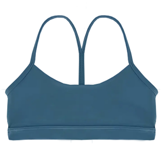 A flat lay image of the Inala Crop in the colour Resort.